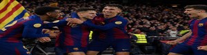 برشلونة آخر أضلاع المربع الذهبي لكأس الملك