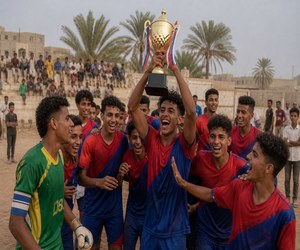 شباب الحضن بطلا لكأس السوبر بالمجلس الرياضي بمدينة الحوطة والنجوم وصيفا