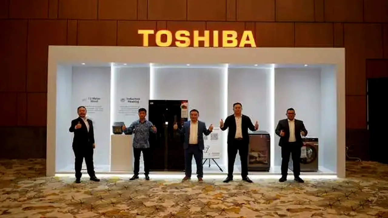 Toshiba Berencana Kuasai Pasar Elektronik Rumah Tangga di Indonesia